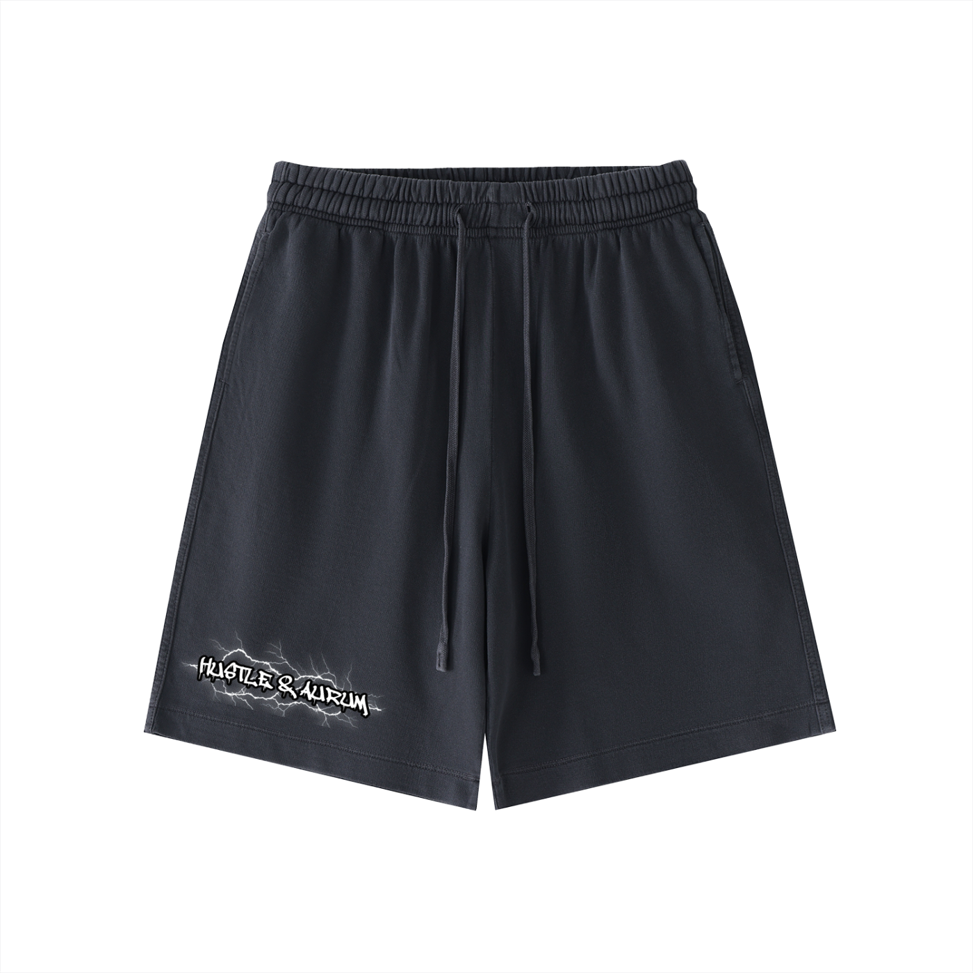 Hustle & Aurum Vintage Wash Cotton Shorts
