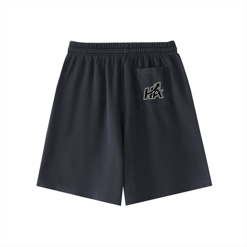 Hustle & Aurum Vintage Wash Cotton Shorts