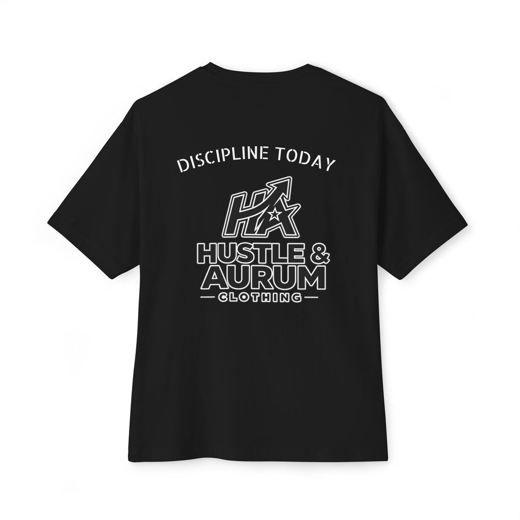 Hustle & Aurum Logo Tee | Discipline Today Graphic Tee
