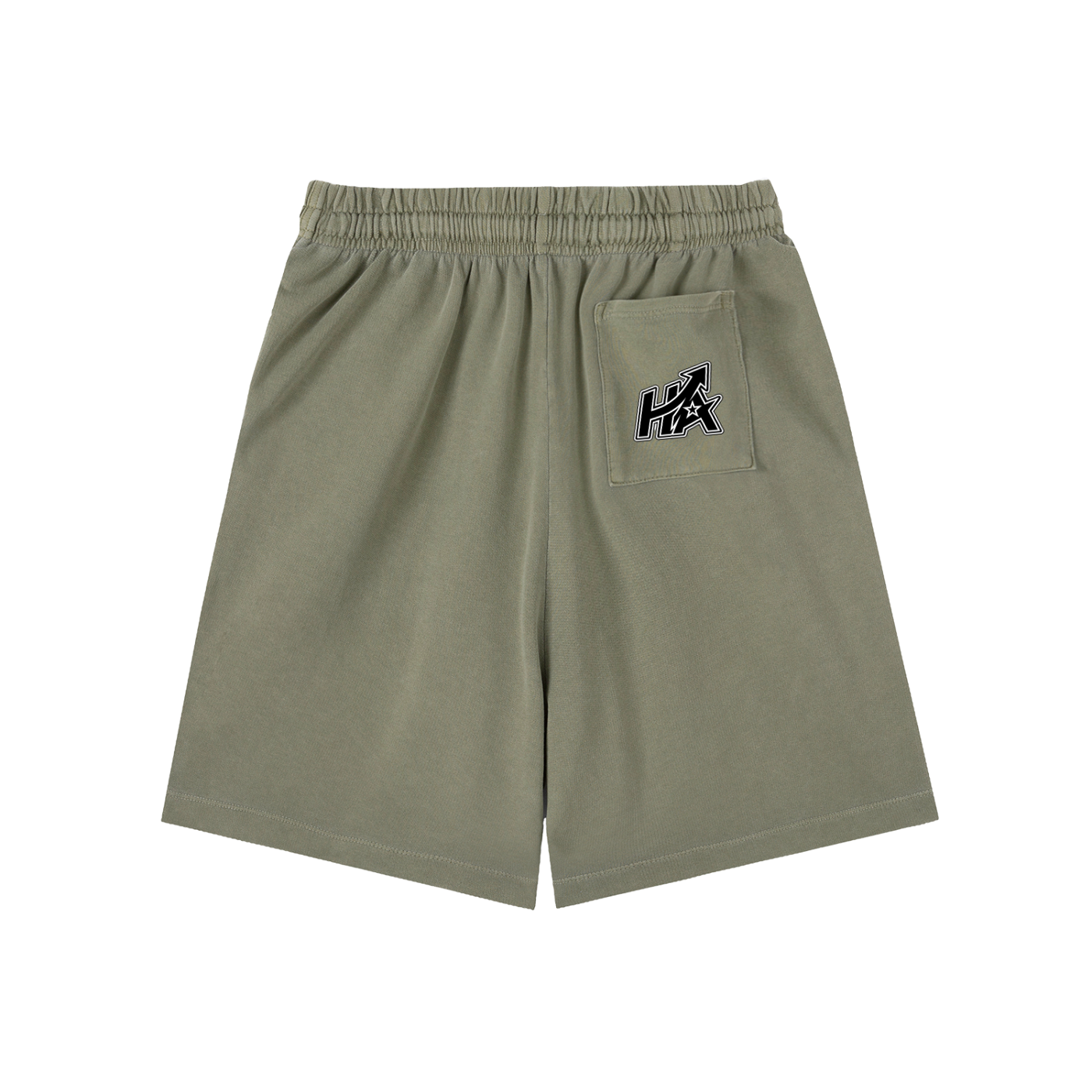 Hustle & Aurum Vintage Wash Cotton Shorts